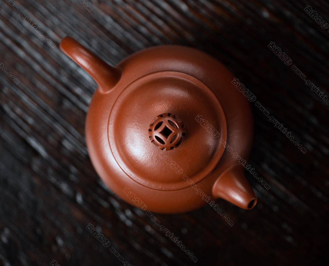 金瓮壶|正品陆敏华紫砂壶价格|朱泥230CC
