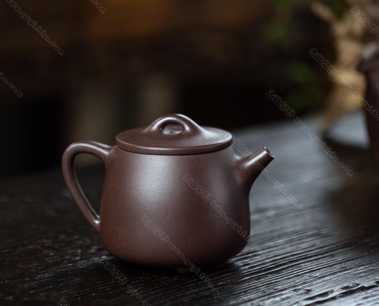 高石瓢|正品春平紫砂壶价格|紫泥230CC