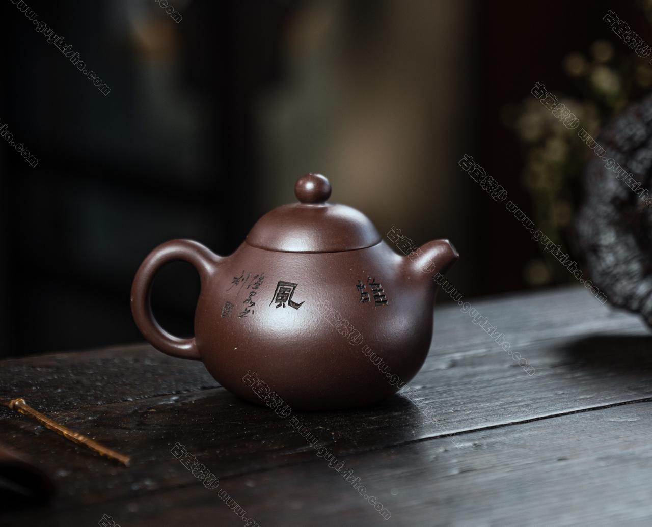 唐梨|正品喻建梅紫砂壶价格|紫泥180CC