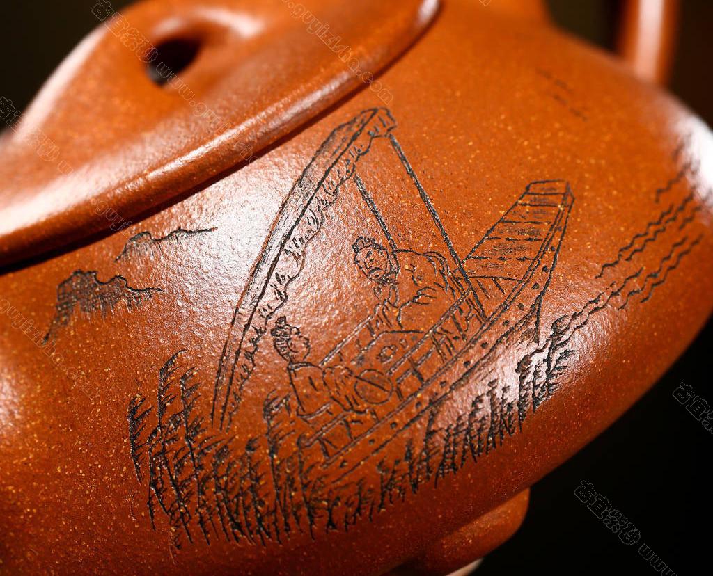 景舟石瓢|正品吴伟明紫砂壶价格|蟹黄段100CC