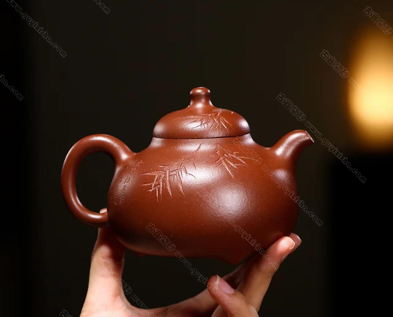 三足乳鼎|正品秦国萍紫砂壶价格|底槽清380CC