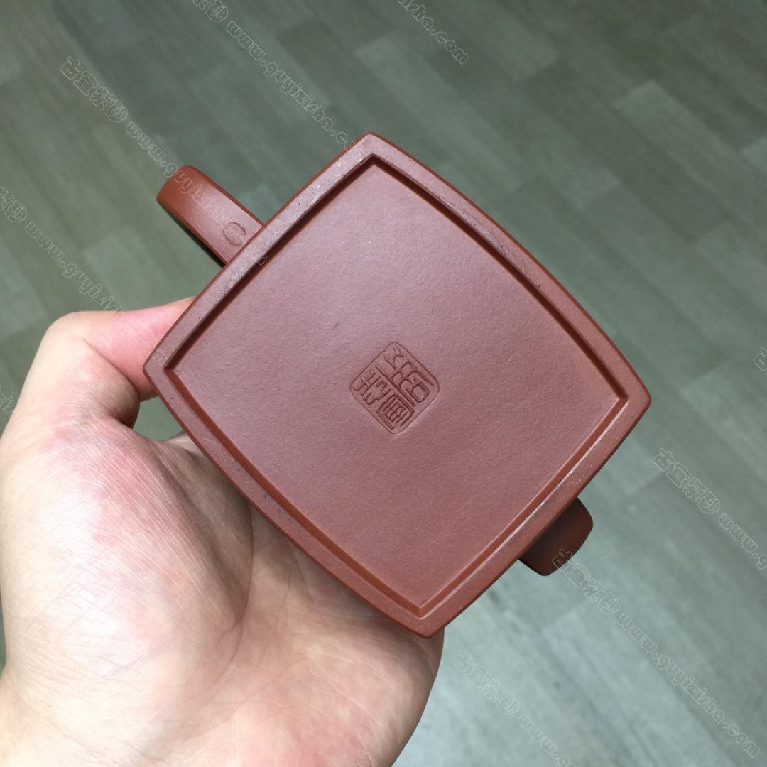 全手工汉方|正品周志军紫砂壶价格|清水泥460CC