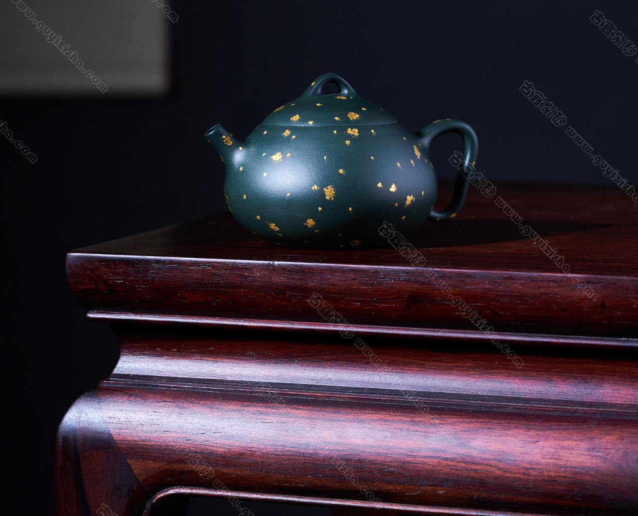 椰瓢|正品董俊峰紫砂壶价格|民国绿230CC